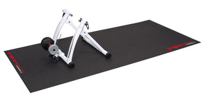 Exercise bike mat Force black