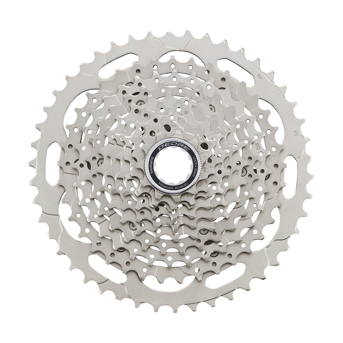 Cassette Shimano Deore CS-M4100 10 speed. 11-46T (ECSM410010146)