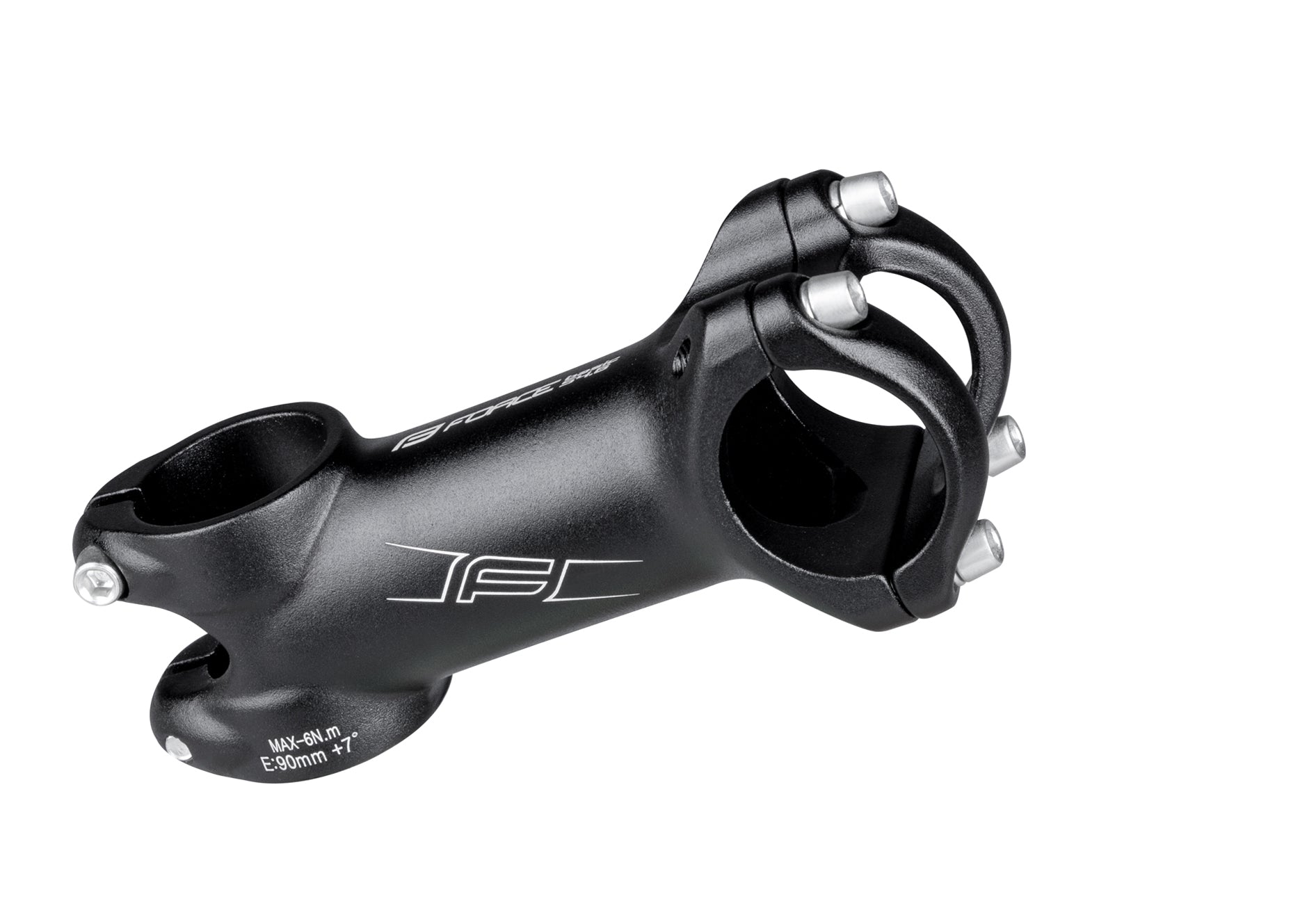 Stem Force Basic S4.6 31.8mm black matte (WP)