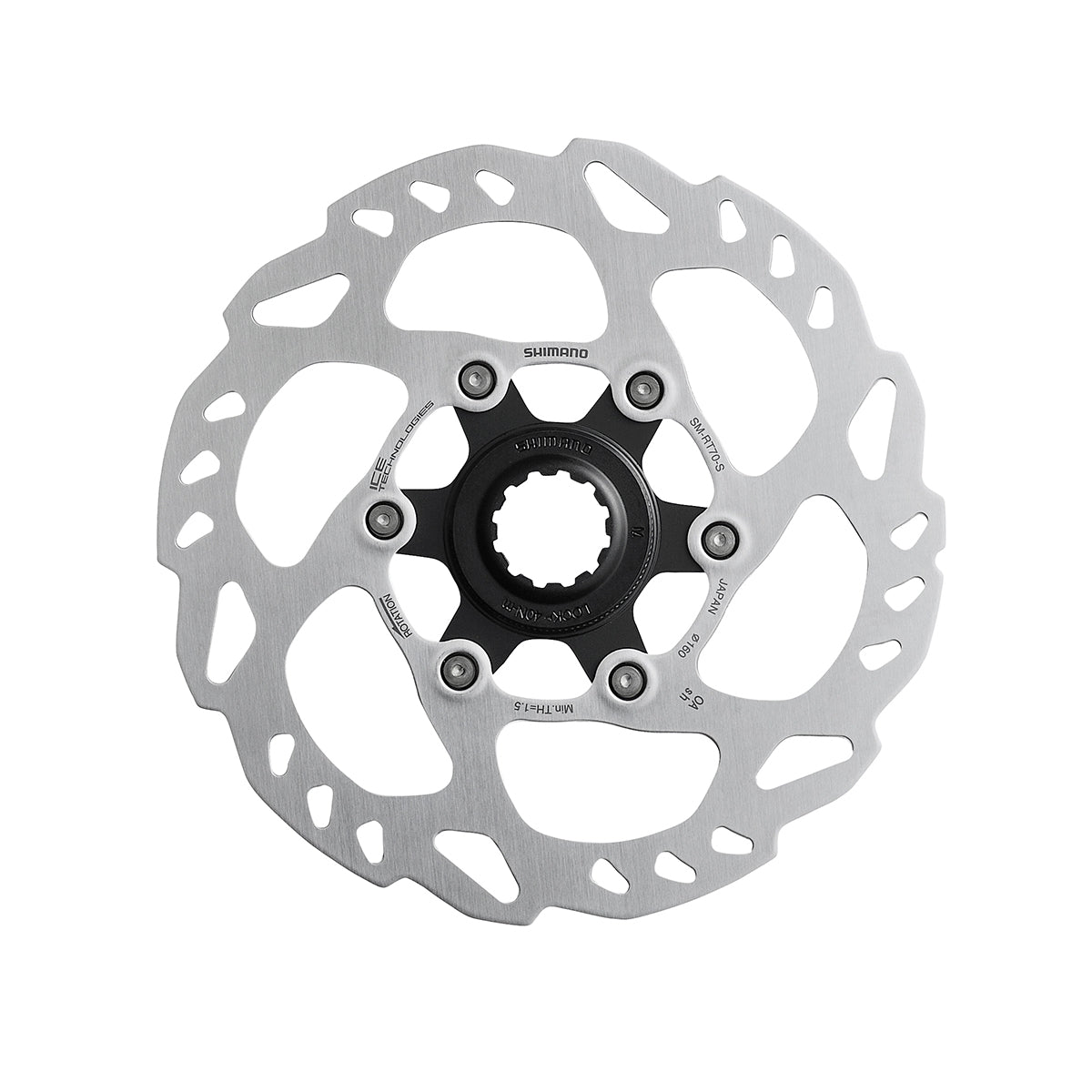 Disc brake rotor Shimano SLX/105 SM-RT70 160 mm Center Lock (ISMRT70SE) 