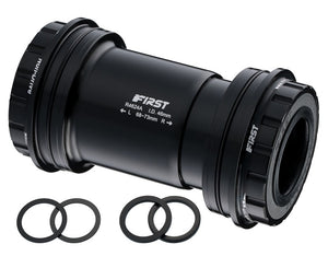 Ārējo centra gultņu komplekts First R4624A-S Press Fit Shimano melns