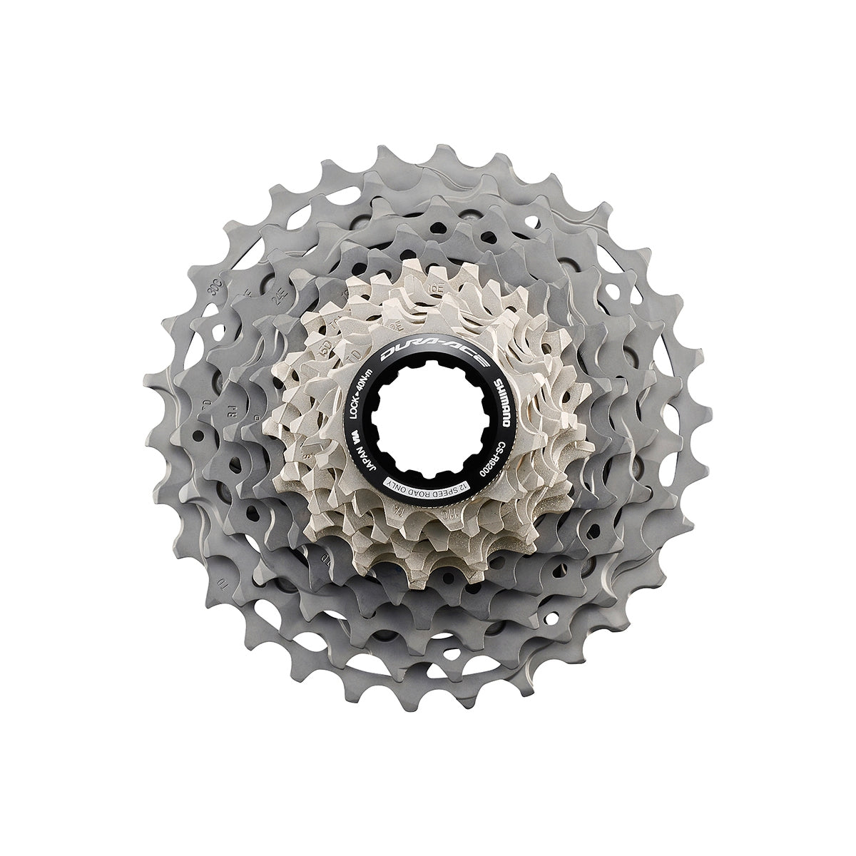 Cassette Shimano Dura-Ace CS-R9200 12 speed. 11-30T (ICSR920012130) (W)