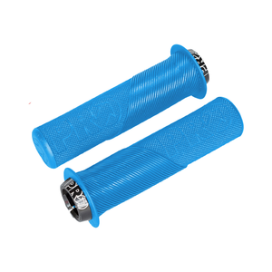 Handlebar grips PRO Lock on Trail 132 mm blue (PRGP0022)