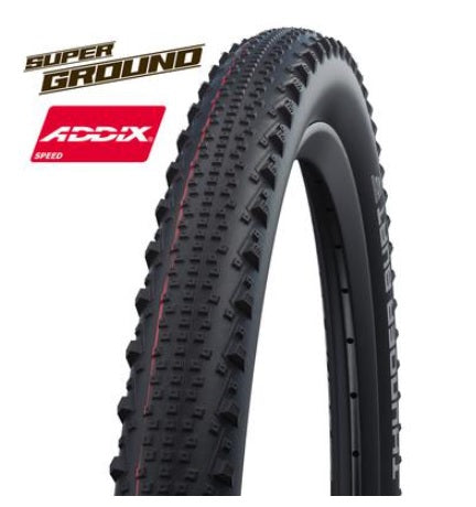 Tire Schwalbe Thunder Burt EVO TLE SuperGround 27.5x2.10 [54-584] black/brown