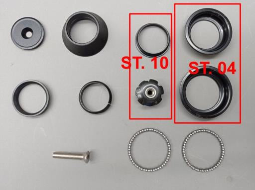 Steering wheel bearing set Giant H837 28.6-42-47 H=20.6