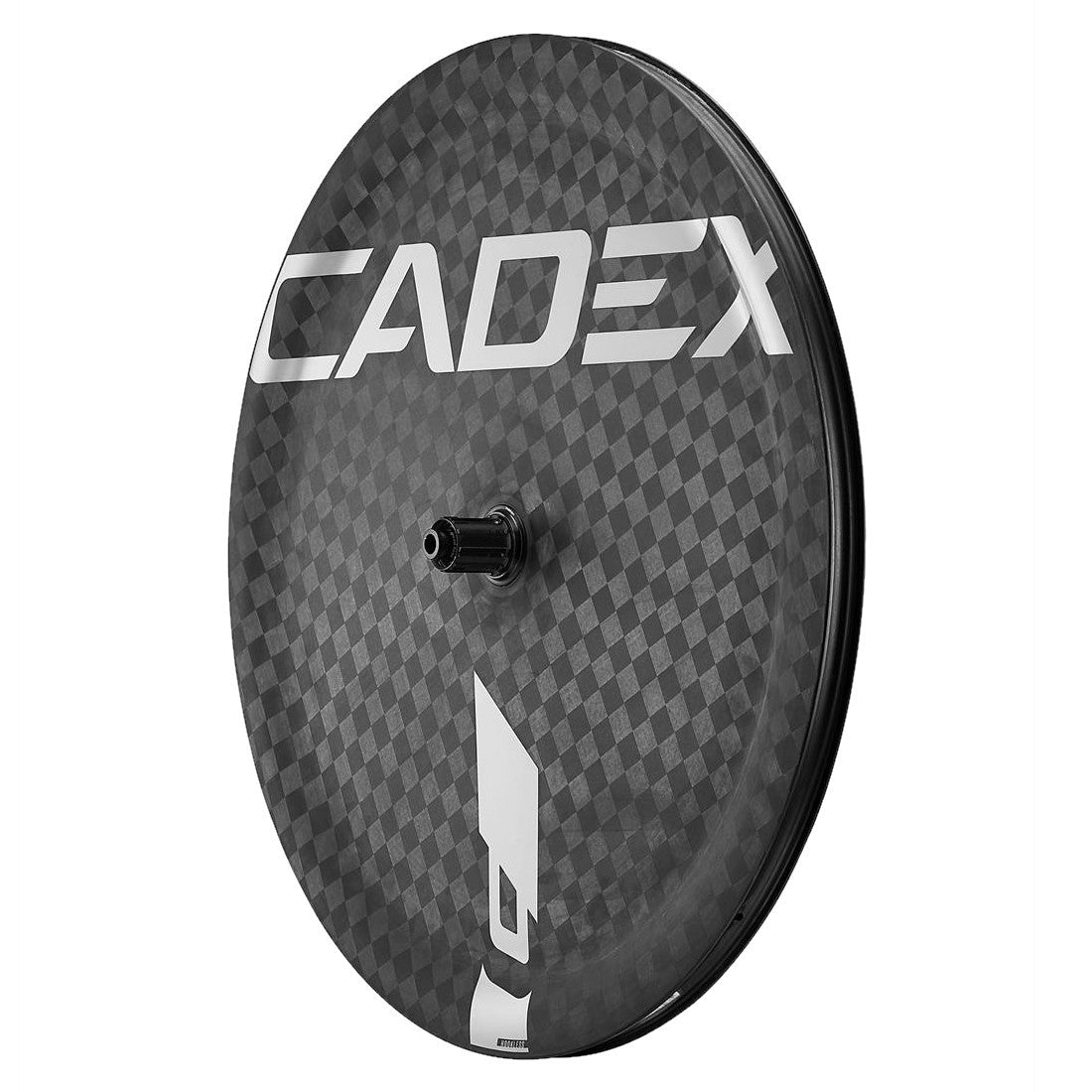 Rear Wheel Cadex TT Disc Tubeless Disc HG Carbon Black