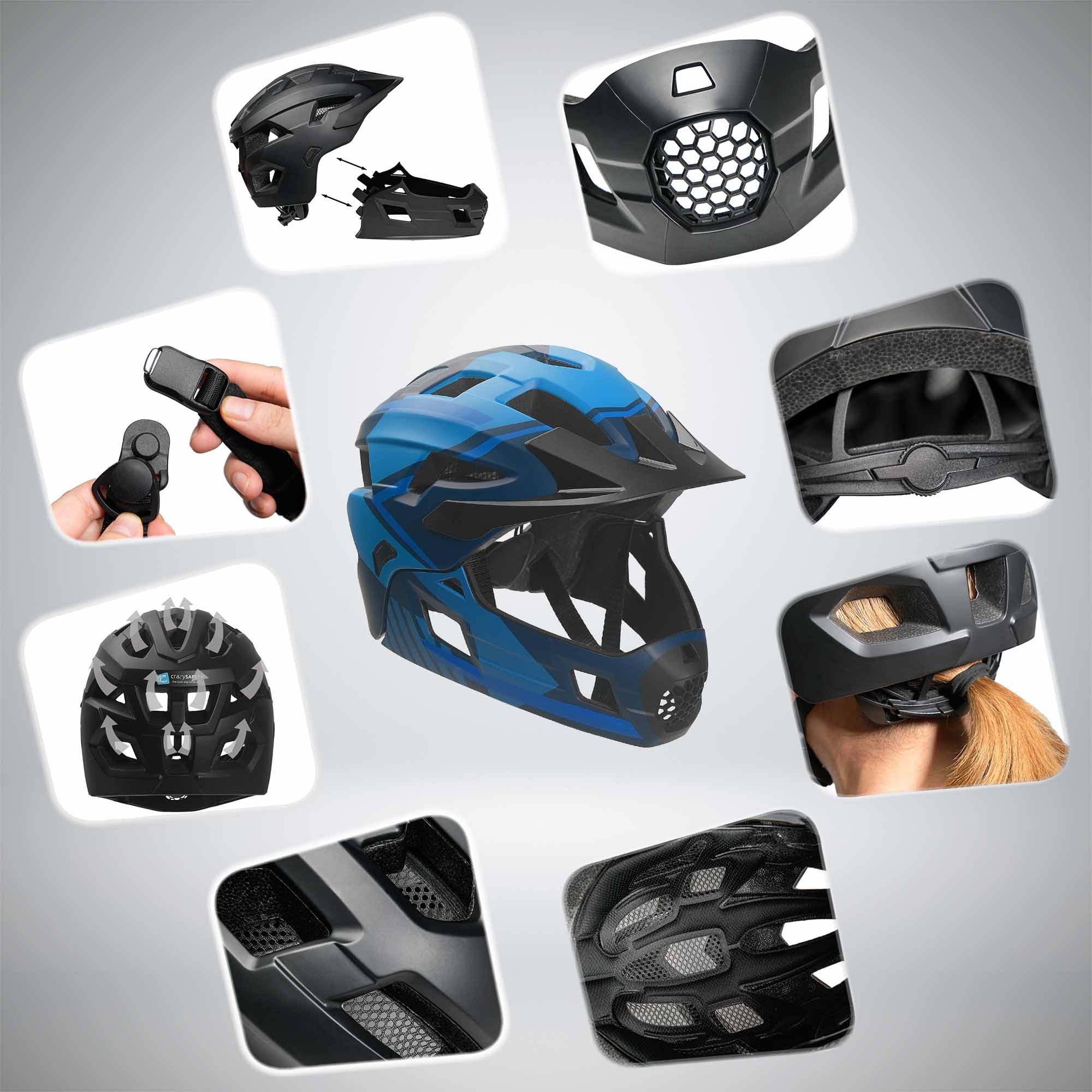 Titan bicycle helmet