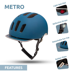 Metro bike helmet