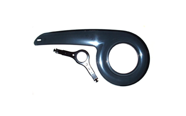 Crank/chain guard Flinger 38T black