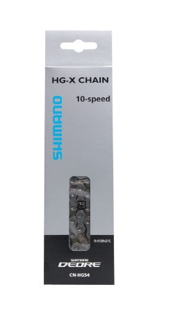 Ķēde Shimano Deore CN-HG54 10 ātr. 116L pelēka (ICNHG54116I)