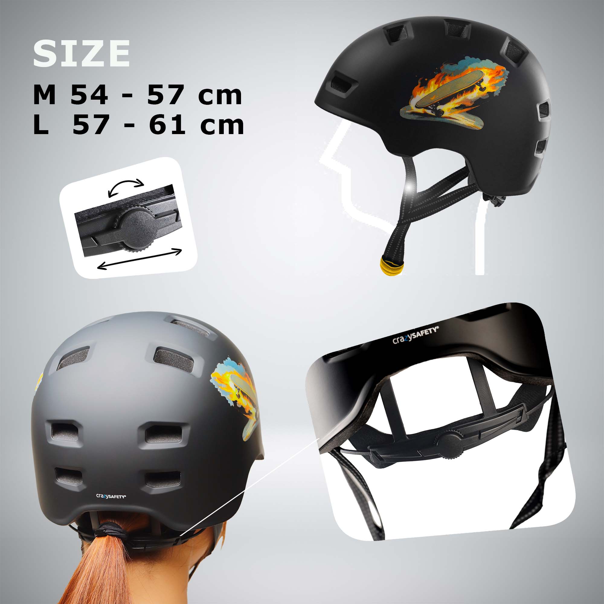 Rampage Urban Bike Helmet