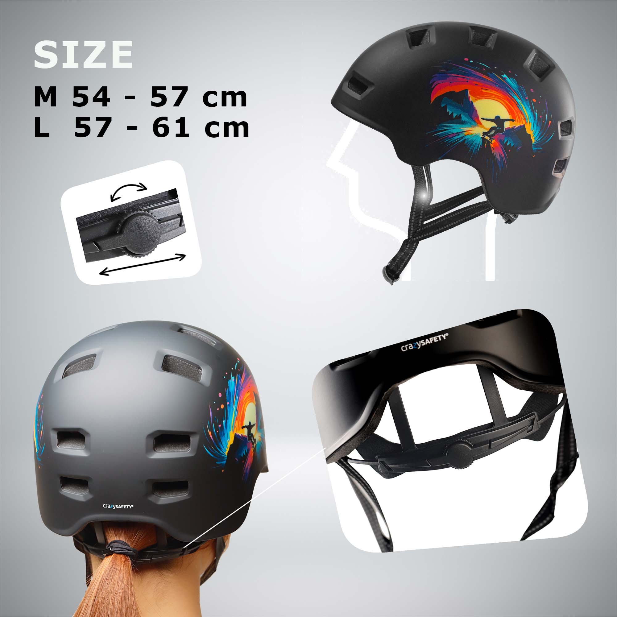 Rampage Urban Bike Helmet