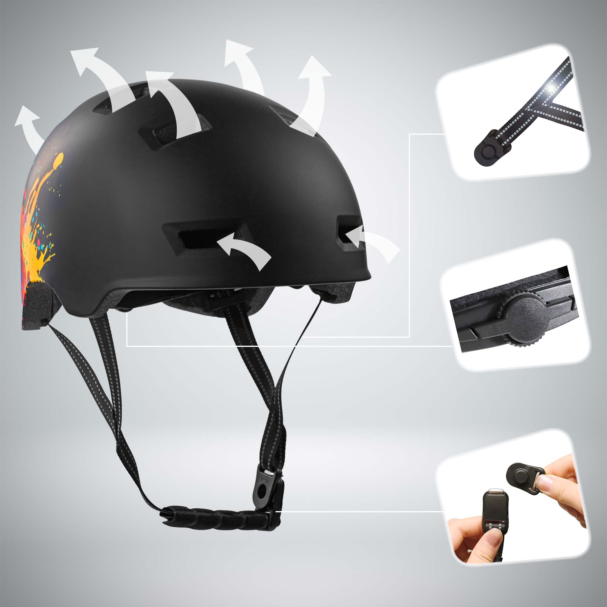 Rampage Urban Bike Helmet