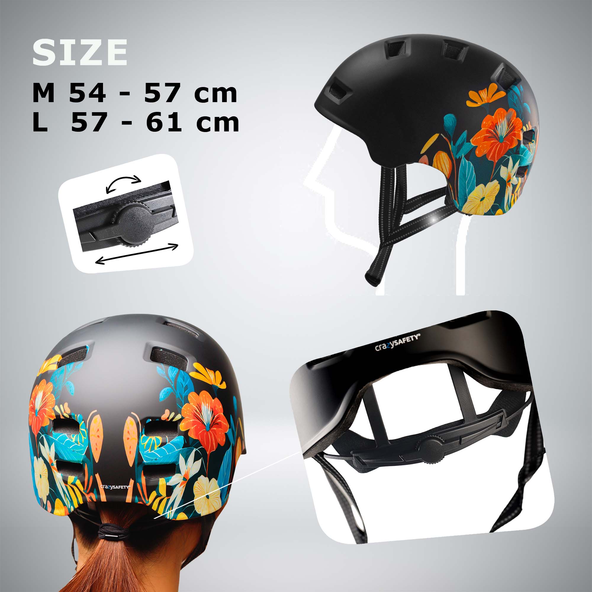 Rampage Belle Bike Helmet