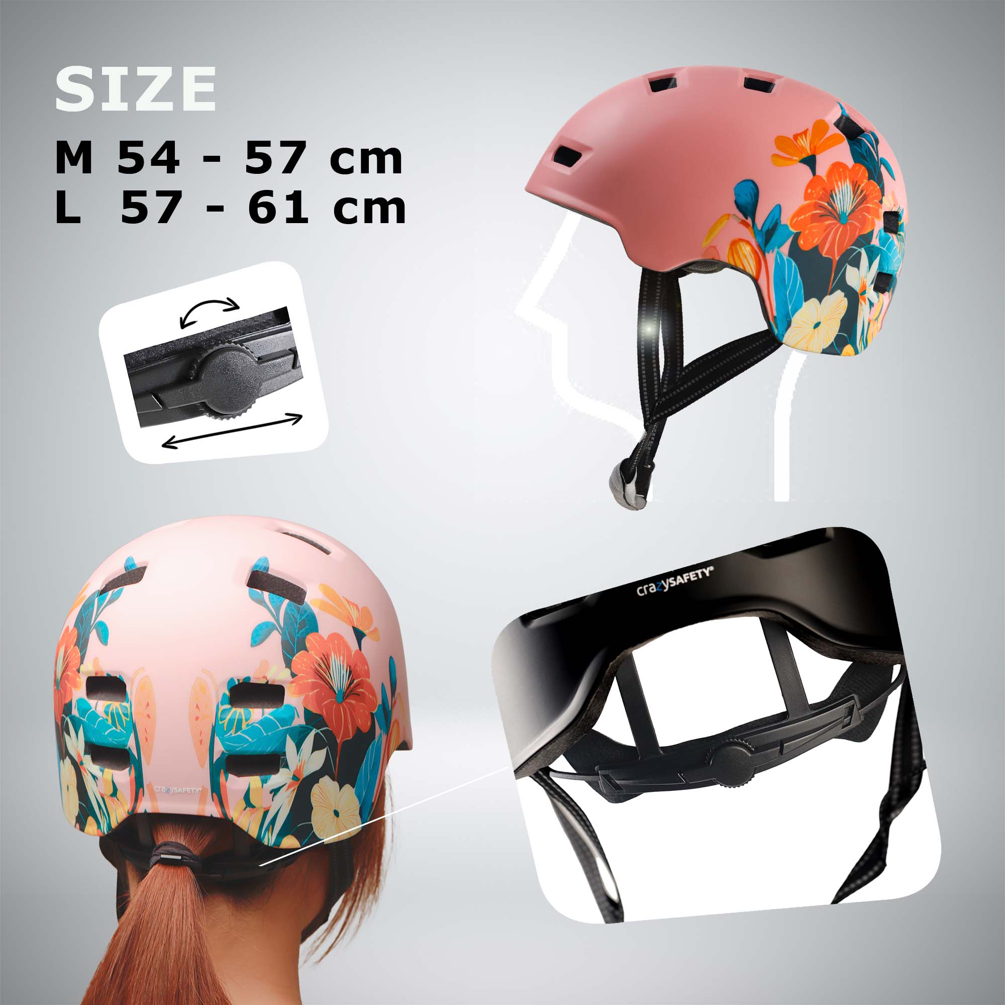 Rampage Belle Bike Helmet