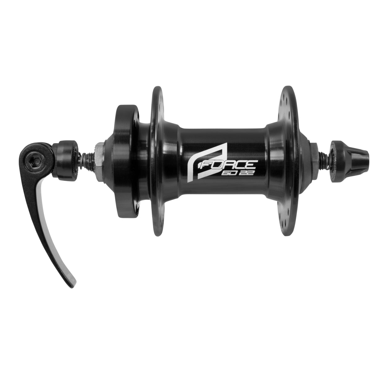 Front Hub Force 6D-22 32H Black (W)