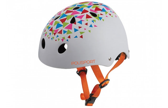 Protective helmet Polisport Urban Radical for children white