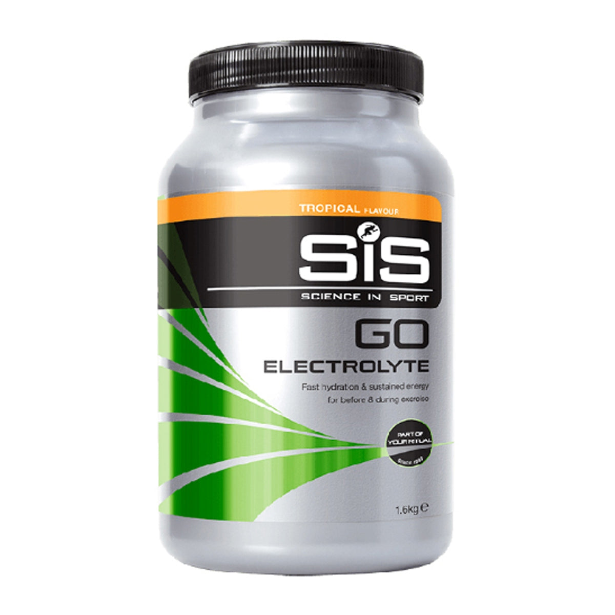 Drink powder SIS Go Electrolyte with tropical fruit flavor 1.6kg