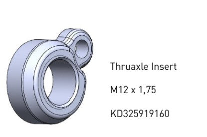 Ass uzgrieznis Focus Thru Axle Nut F.160219012 (X)