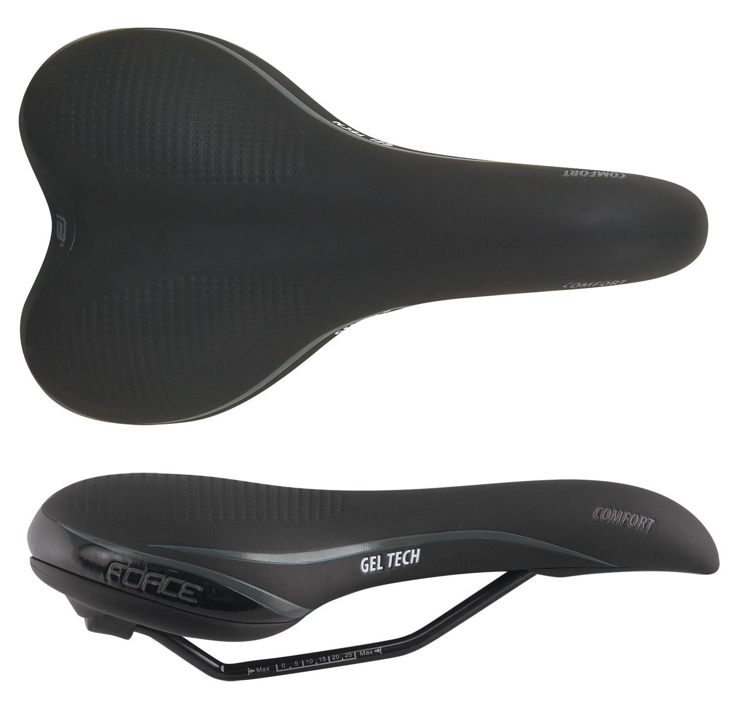 Seat Force Comfort Gel Tech black