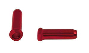 Cable end Force aluminum 2mm/12 mm red