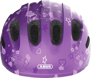 ABUS Kids Smiley 2.0 Purple star / 52-54cm M