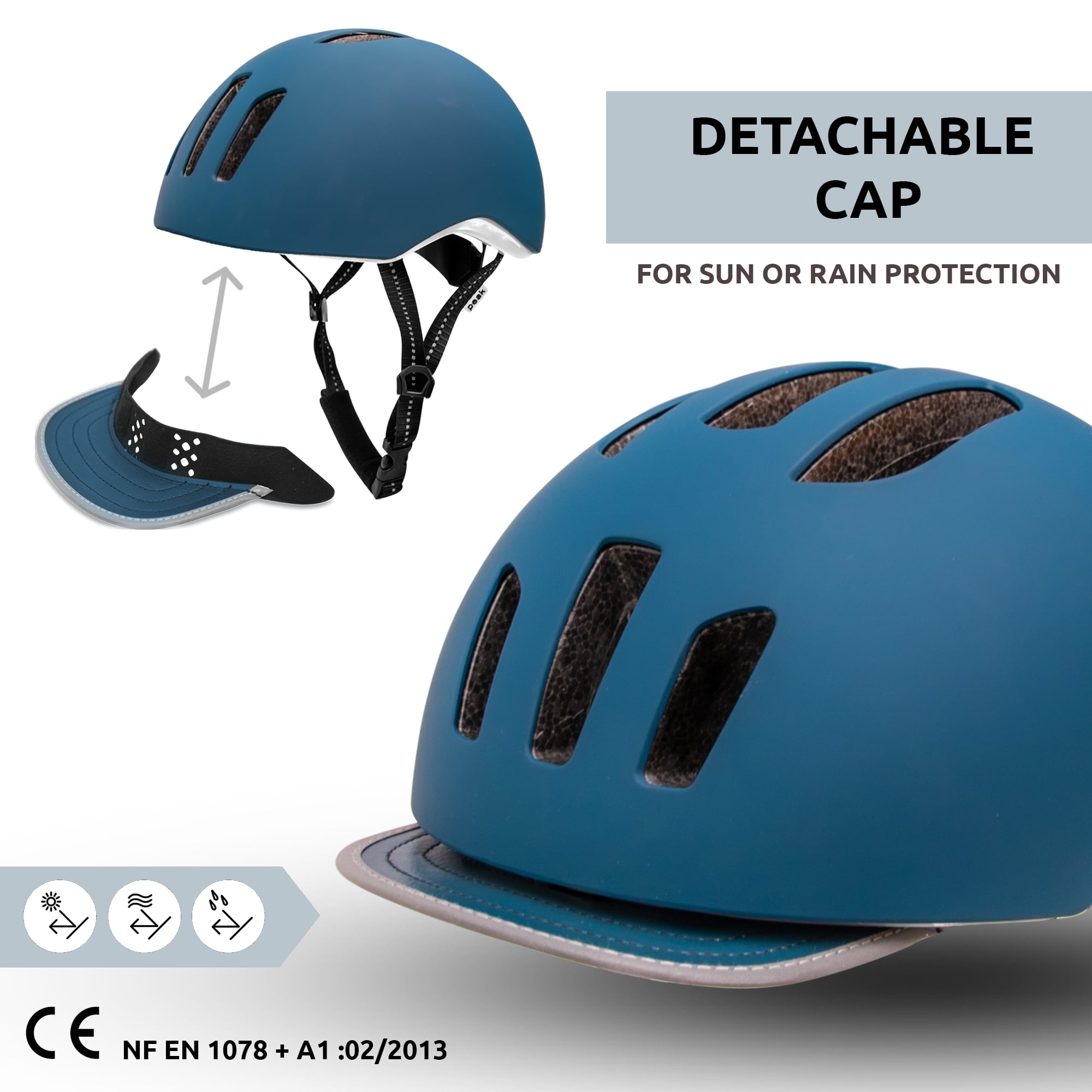 Metro bike helmet