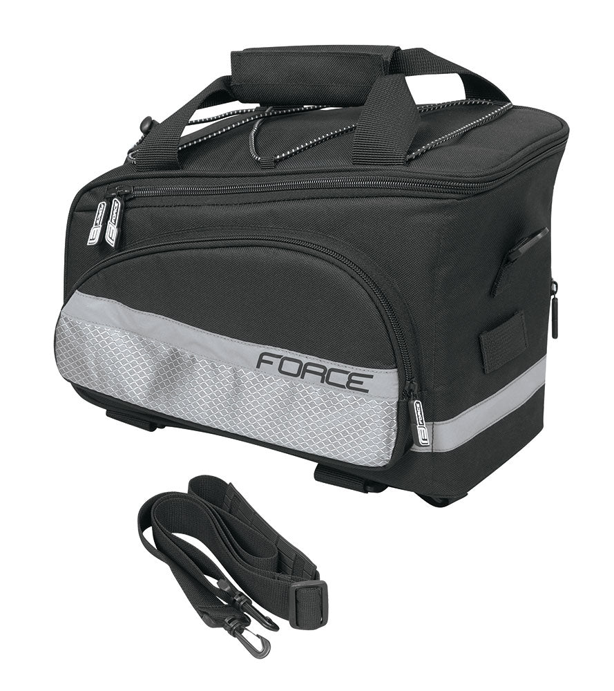 Bike bag Force Slim on the trunk 9L (W)